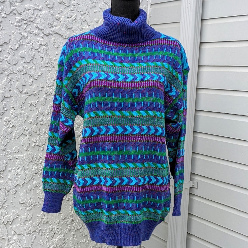 Vintage Velour Turtleneck